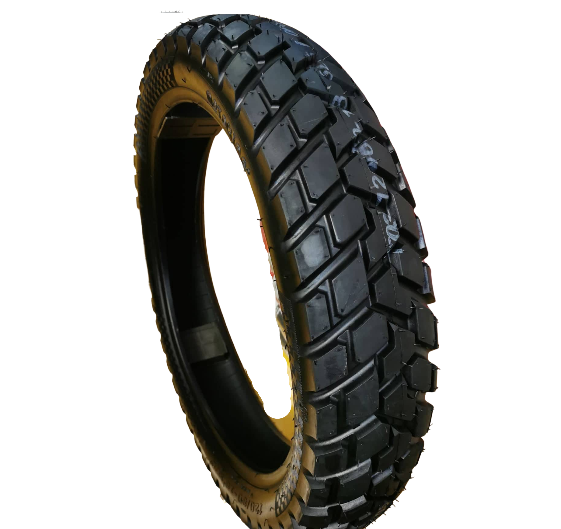 Llanta 120/80-18 68 L De 6pr Doble Proposito Tubeless