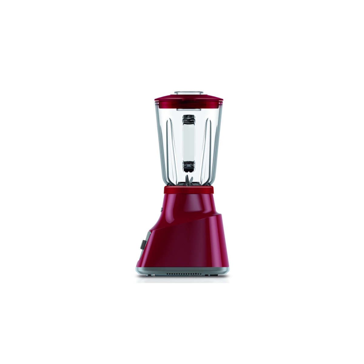 Taurus potenza rouge licuadora vaso vidrio, 10 velocidades, 750 w, cuchillas desmontables de acero inoxidable