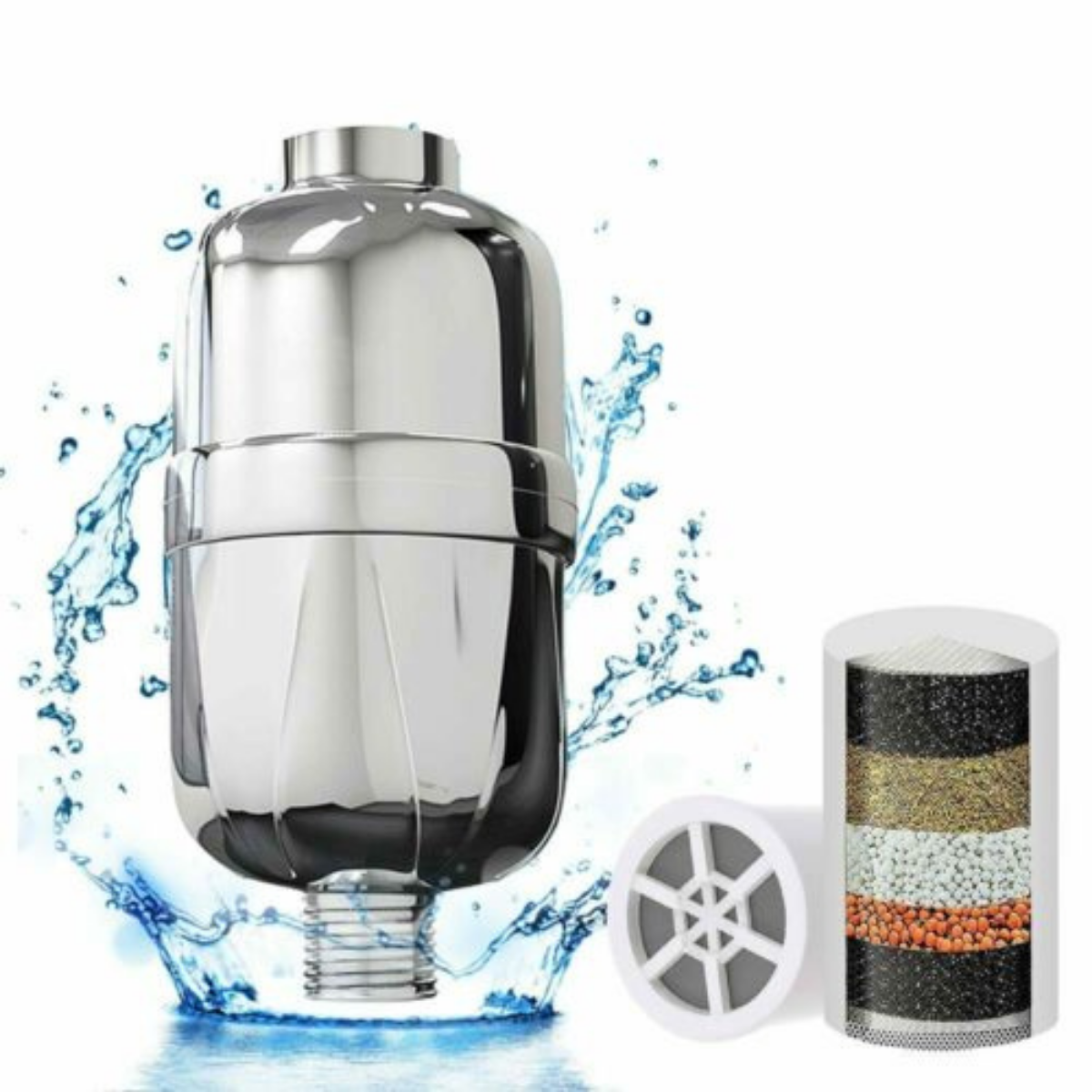 Filtro de Regadera Purago, 8 etapas shower filter