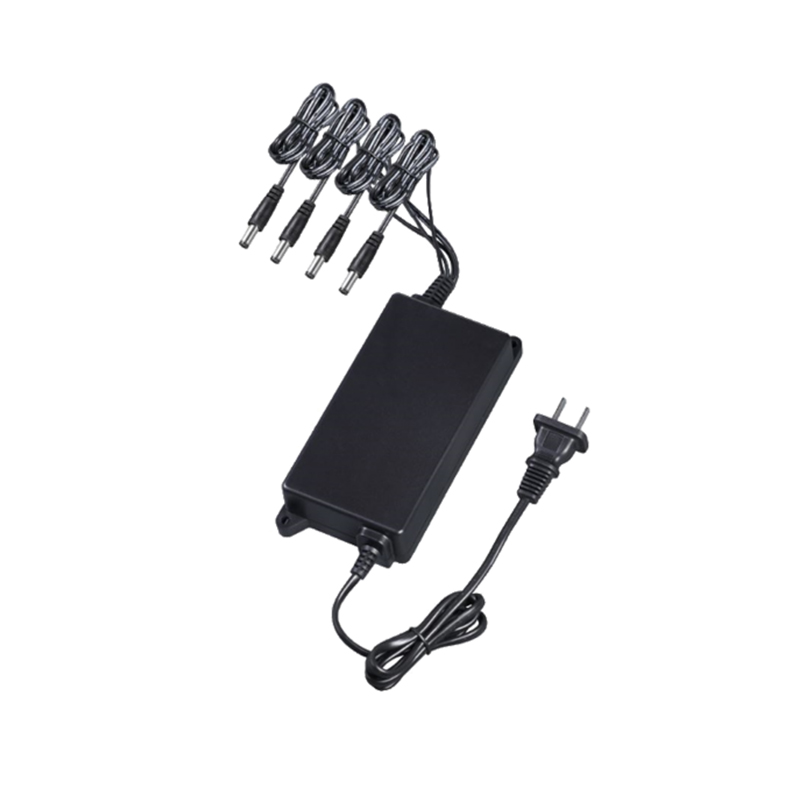 Transformador de voltaje regulado - DAHUA PFM322 / 12 VDC / 2.8A MP Total / 4 Canales / 0.7A MP Por canal / 