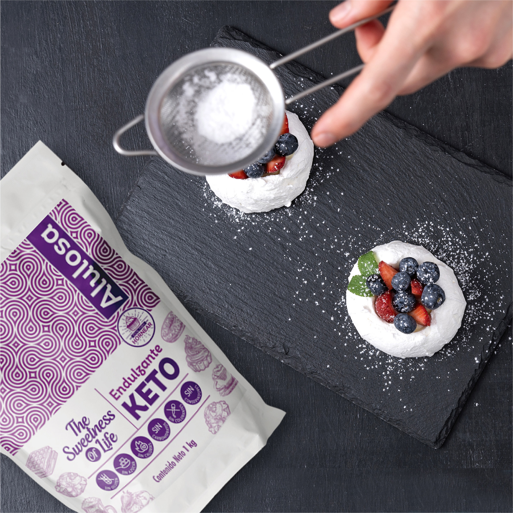 Alulosa 1kg - Endulzante Natural Sin Calorias - Endulzante KETO