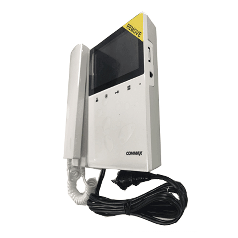 Monitor para videoportero a color de 4.3 pulgadas - COMMAX CDV43K2 con función de apertura de puerta / 4 Hilos
