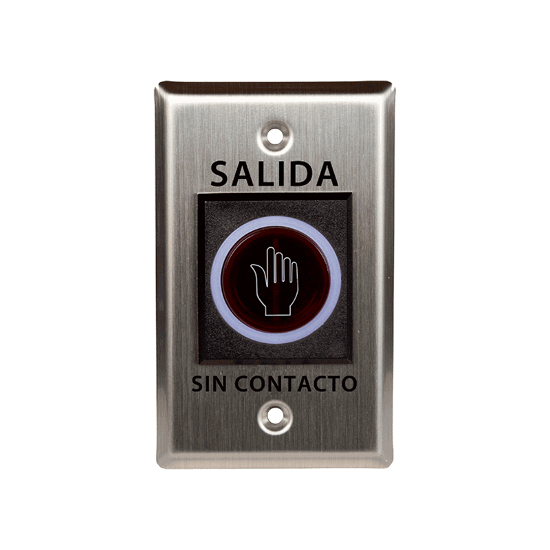 Control de Acceso para una Puerta / ZKTECO LF10KIT/ 1500 Usuarios / Incluye Electro-Imán / Botón de Salida / Montaje Tipo U para Puerta de Metal, Madera y Cristal con marco / 10 Tarjetas RFID 125 Khz