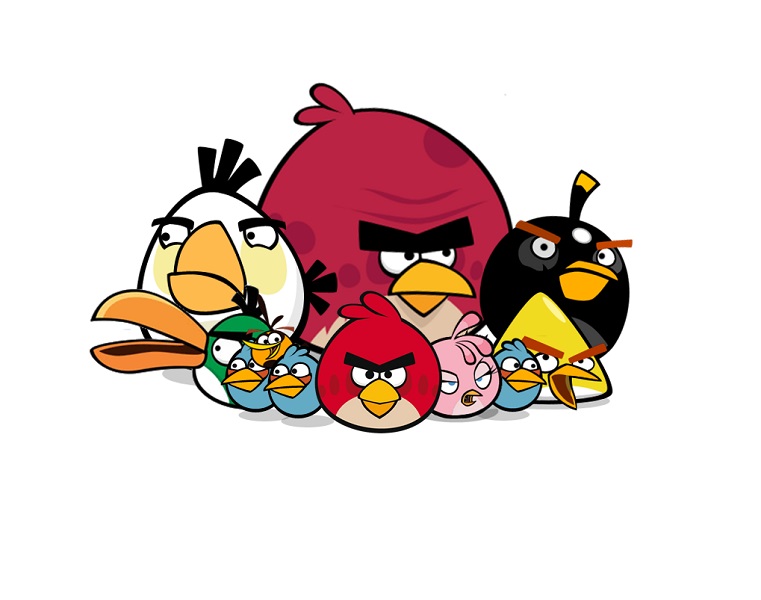 Caja con 25 Sobres del álbum Angry birds - Rovio