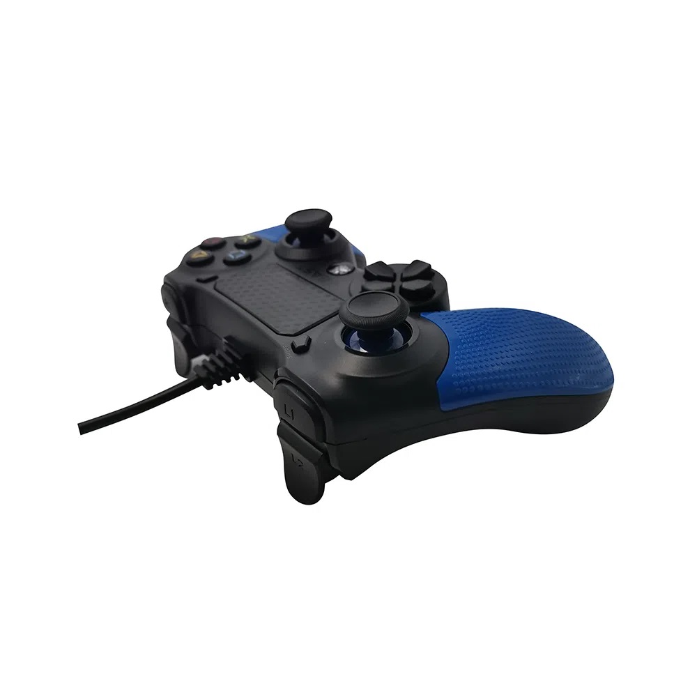 Control Alambrico Playstation 4 / Ps5/ Pc Beast Azul Nuevo