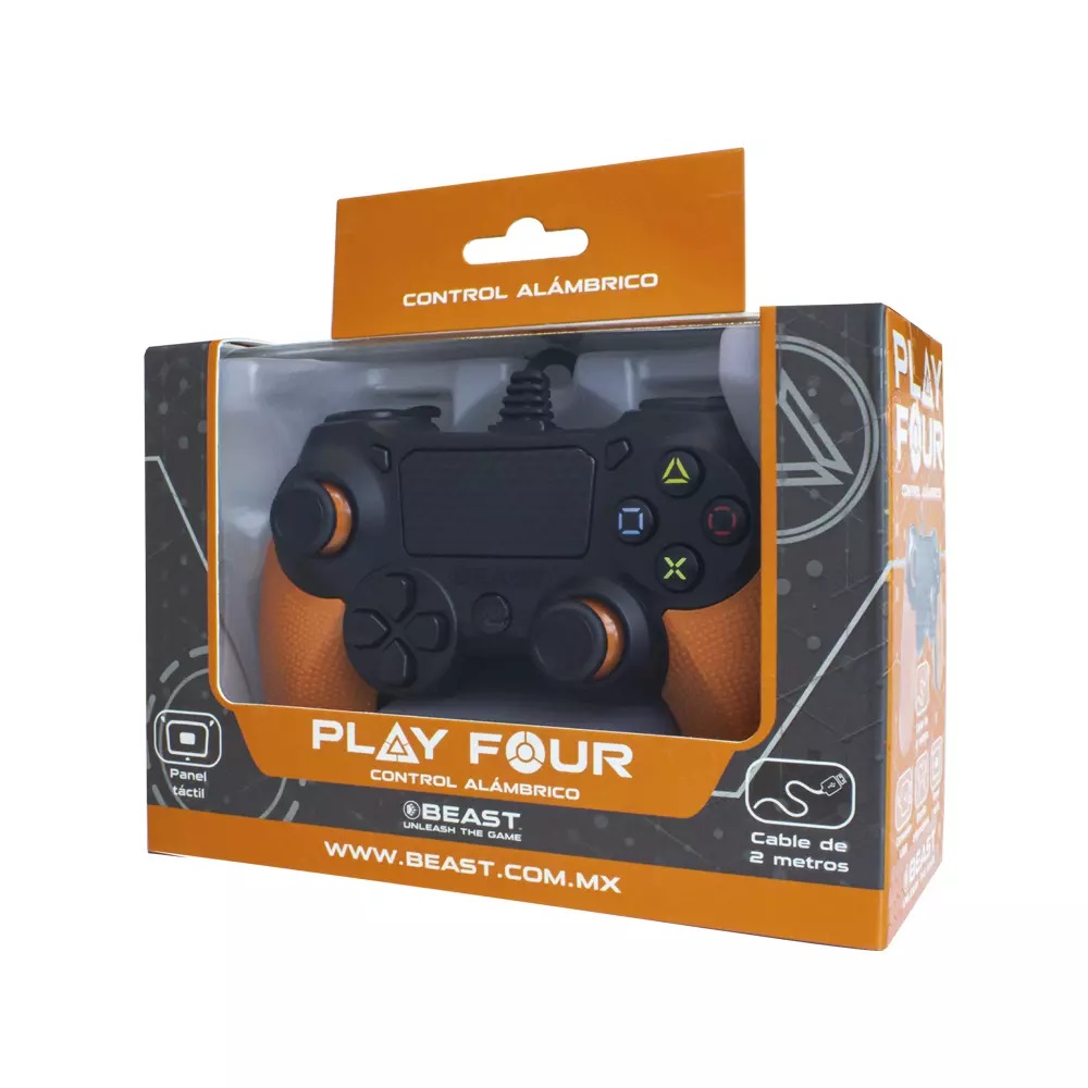 Control Alambrico Playstation 4 / Ps5/ Pc Beast