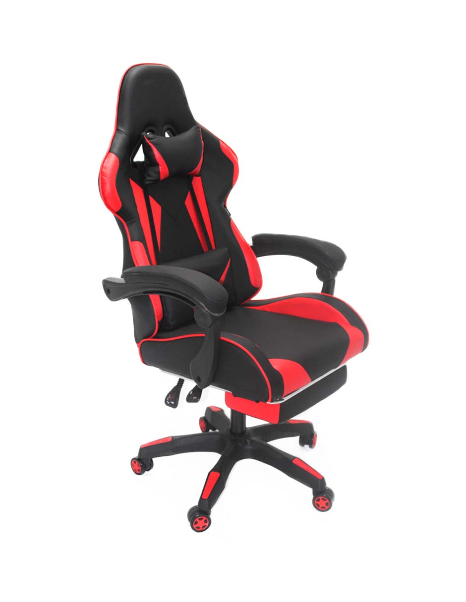  Silla Gamer Ghost Pc Reclinable Streamer Youtuber (Rojo)