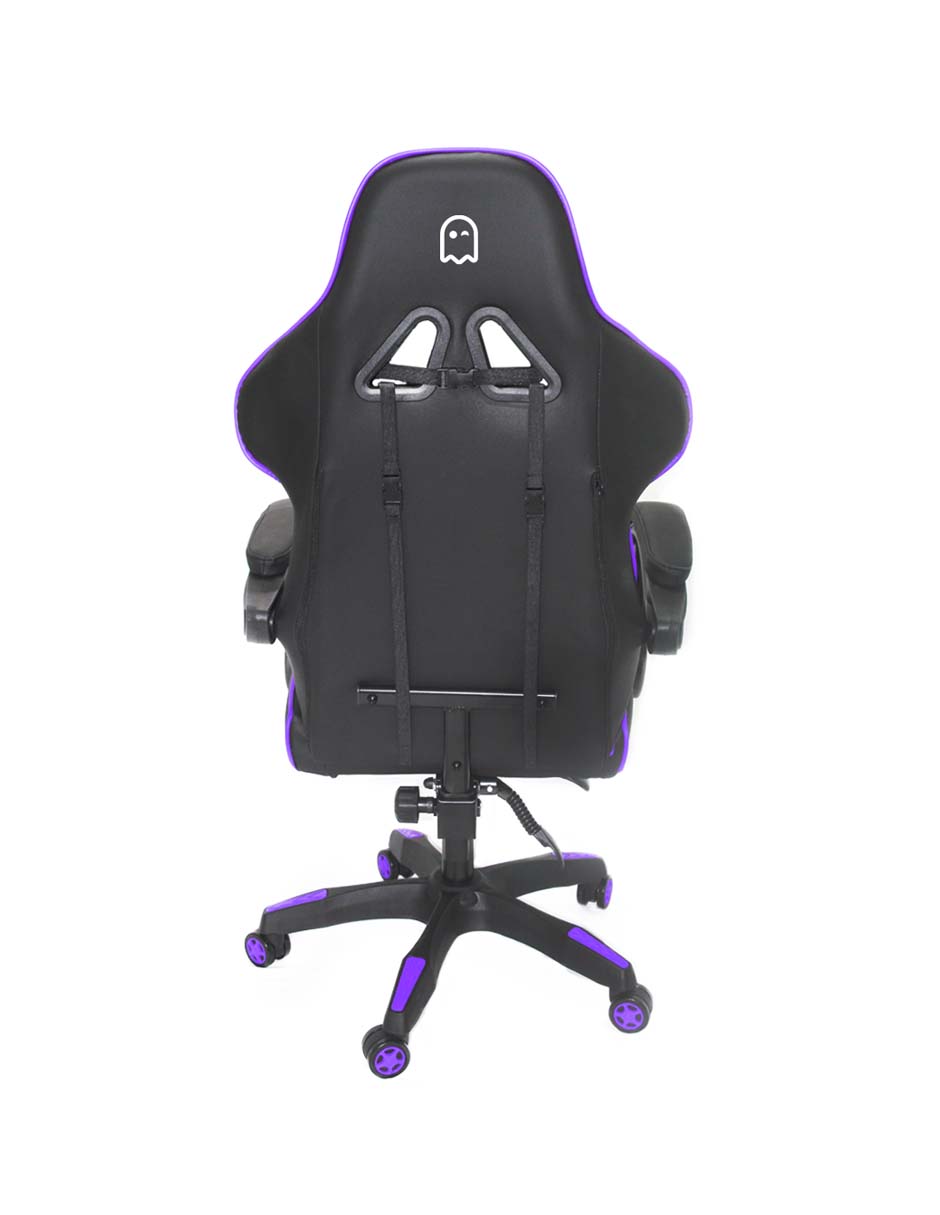  Silla Gamer Ghost Pc Reclinable Streamer Youtuber (Morada)