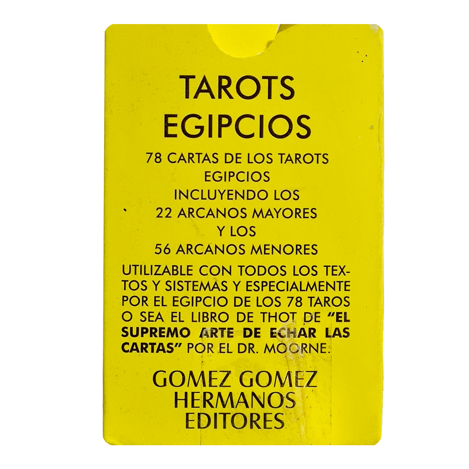 Tarot Egipcio Plastificado Supremo Arte De Echar Cartas +pdf