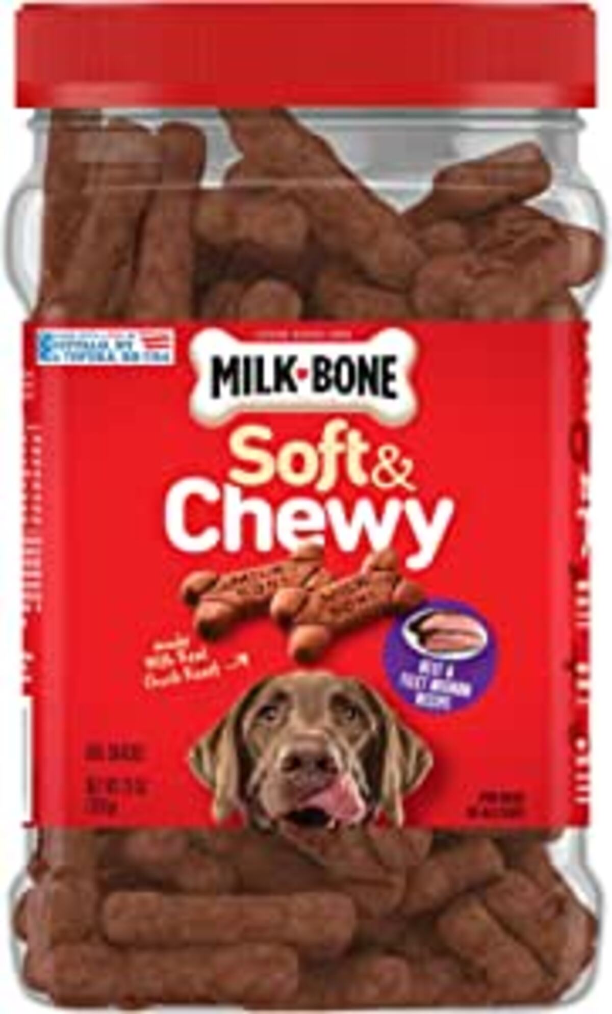 Milk-bone Soft & Chewy Beef & Filet Mignon Recipe Dog Treats