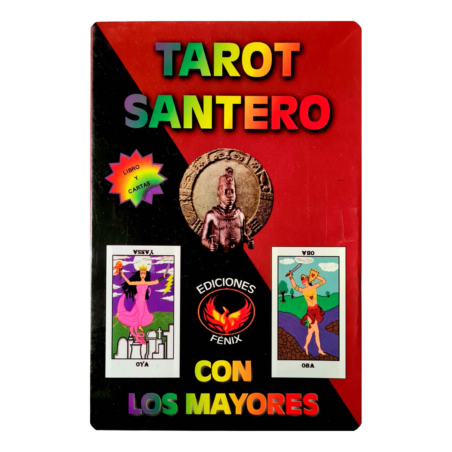 Tarot Santero Original Plastificado 24 cartas+libro manual