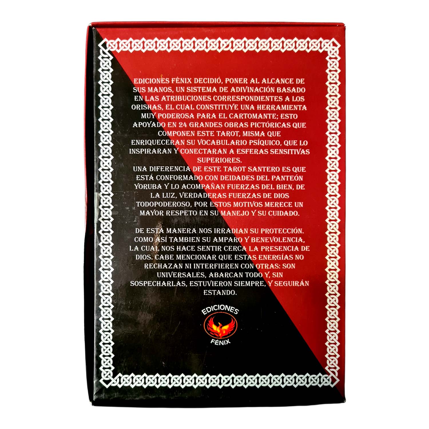 Tarot Santero Original Plastificado 24 cartas+libro manual