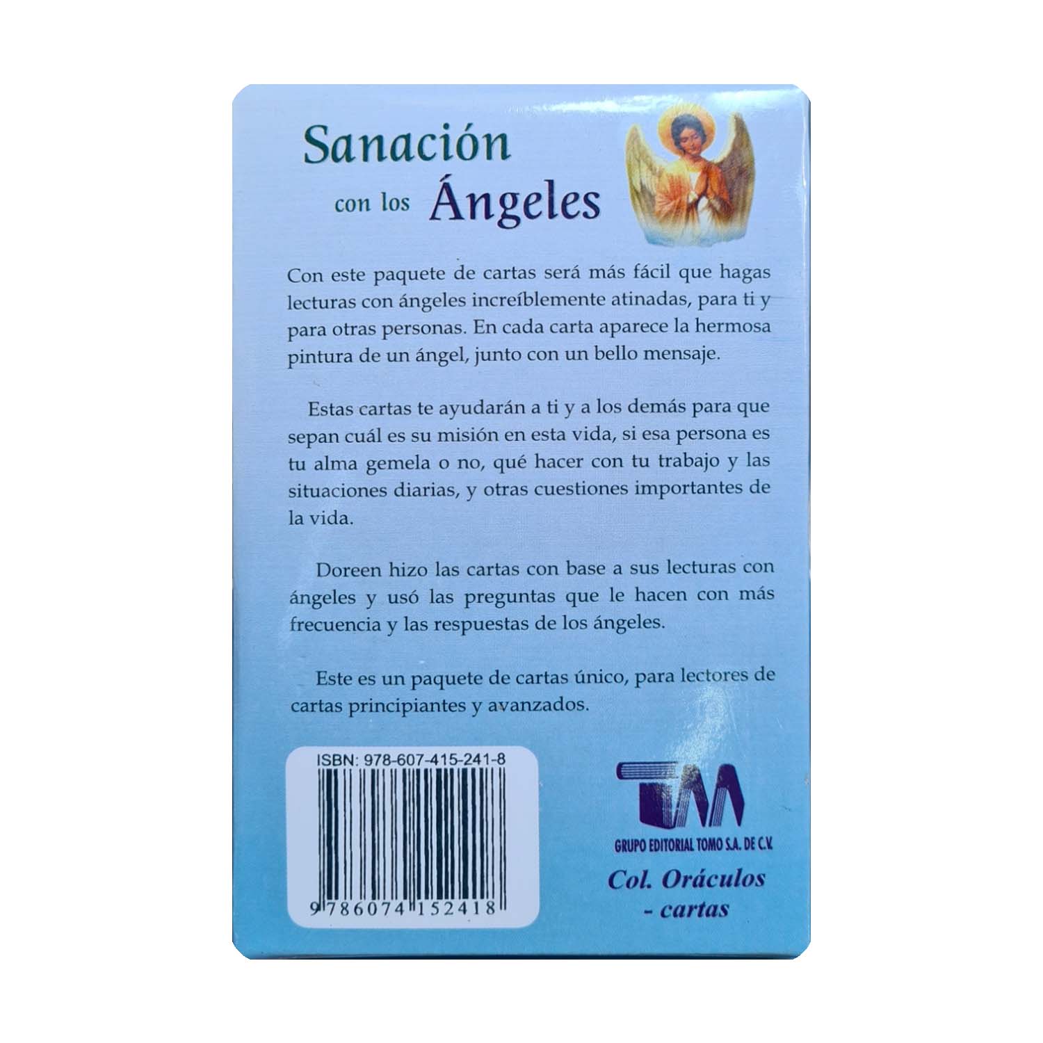 Tarot Oráculo Sanación Con Los Ángeles 44 cartas Plastificadas manual