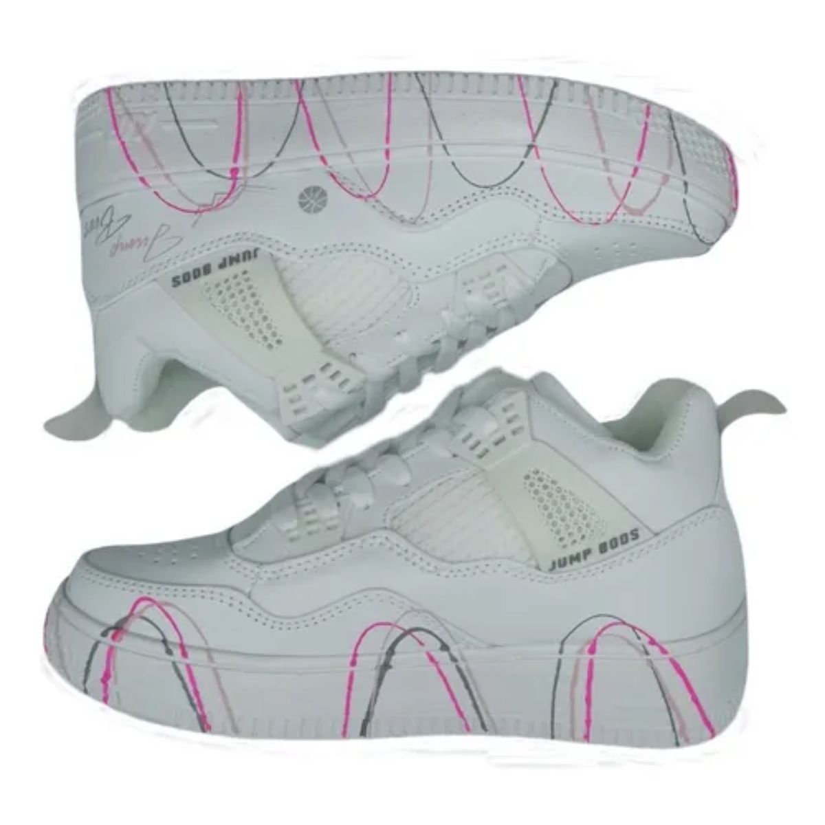 Tenis Casual De Moda Para Mujer Con Estilo Urbano 1015