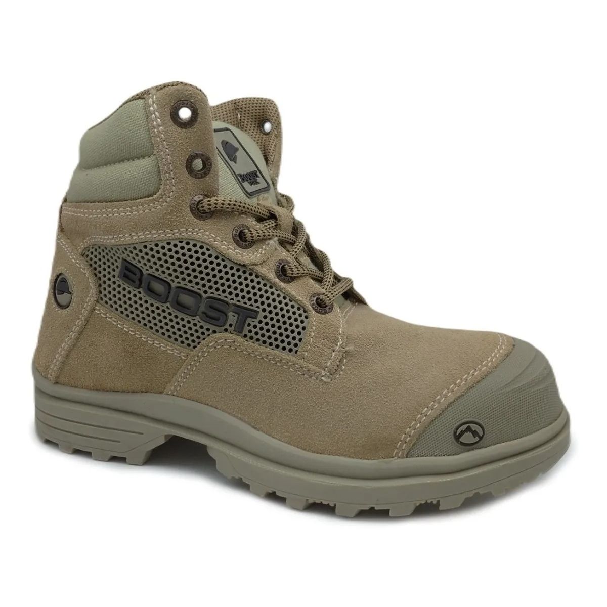 Bota Boost Tactica E Industrial Casco Acero Caballeros 403