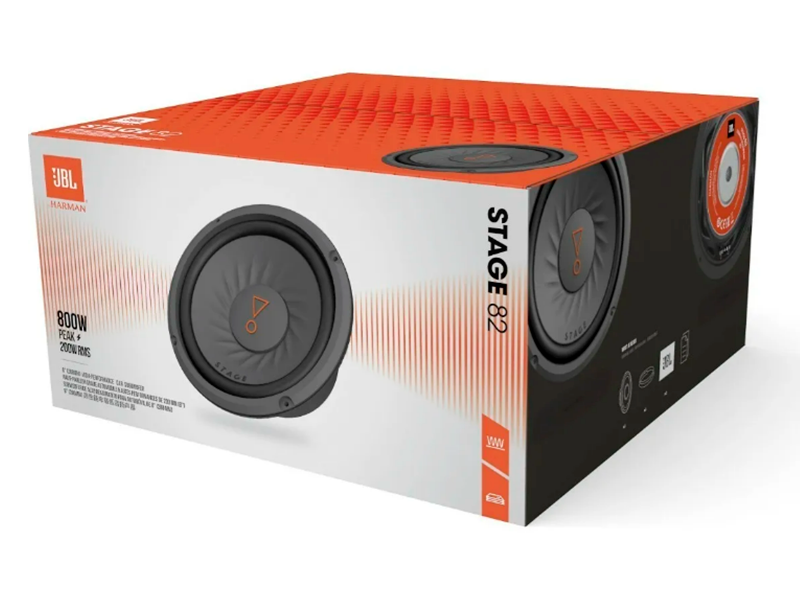 Subwoofer Jbl Stage 82 Una Bobina De 8 PuLG A 200w Rms