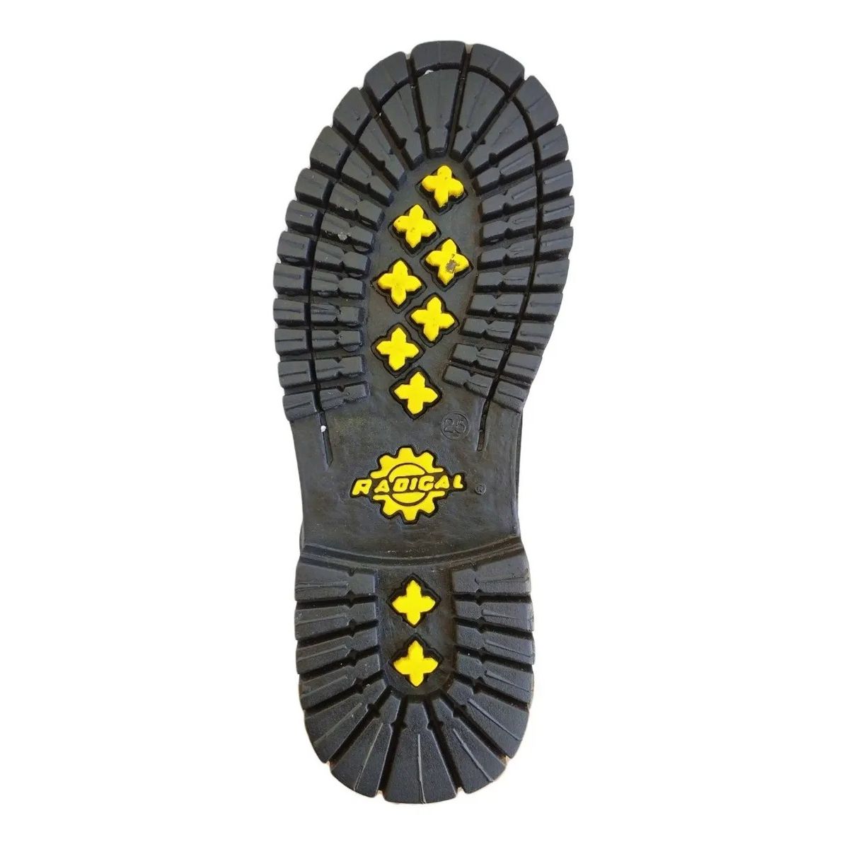 Bota Industrial Piel Trabajo Cosida Con Casquillo 024