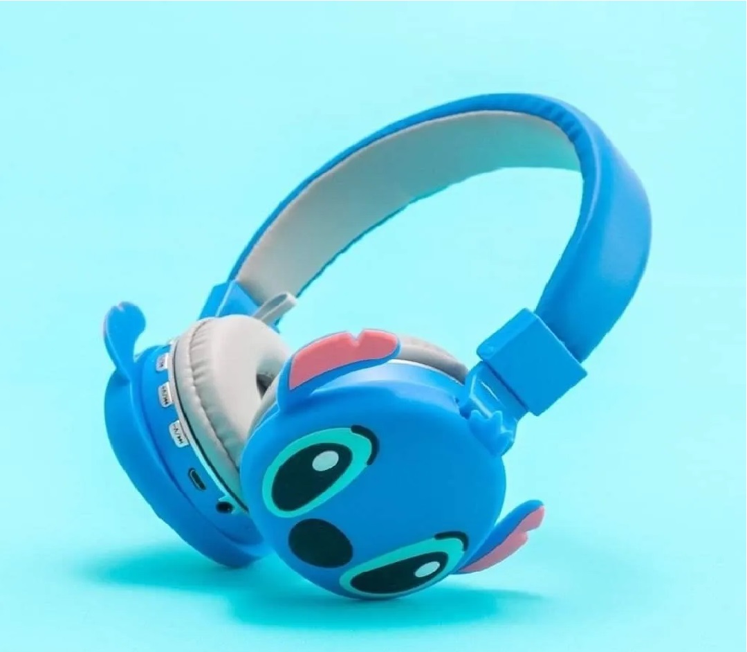 New Disney Stitch Wireless Bluetooth Headphones AH-806 HIFI Sound