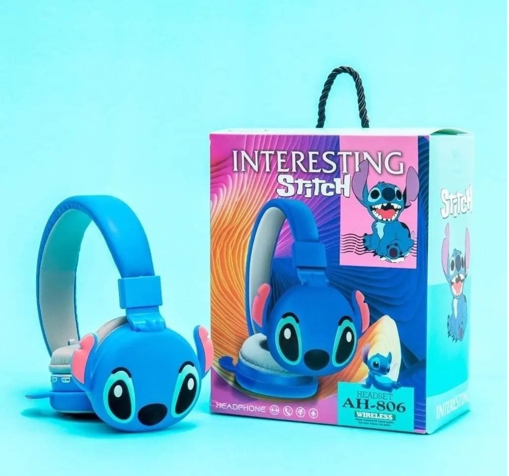 Audifonos Diadema Stitch AH-806 Bluetooth Over-Ear