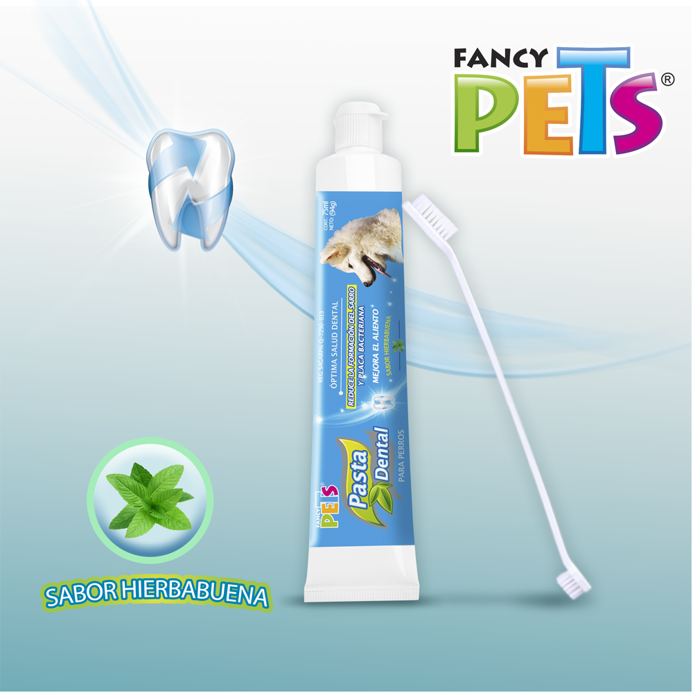Kit Dental Pasta Y Cepillo Para Perros De 90 Gr Fancy Pets®