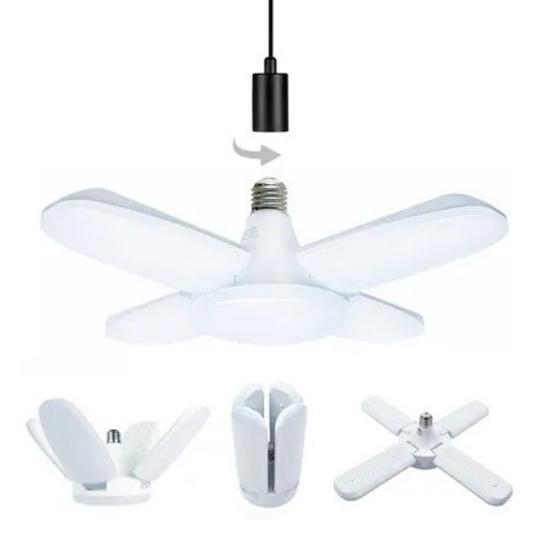 Lampara Led 60w Tipo Ventilador Alta Luminosidad Foco Luz