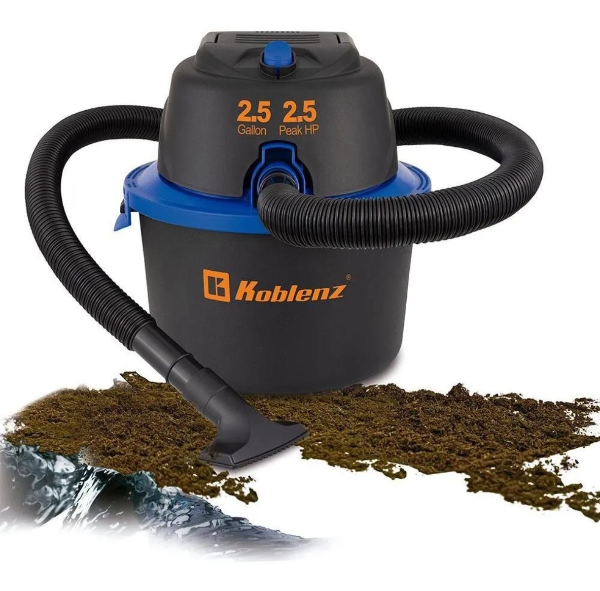 COMBO KOBLENZ ASPIRADORA WD-2.5 MA/CEPILLO ASPIRADOR PELO DE MASCOTAS ENDY2