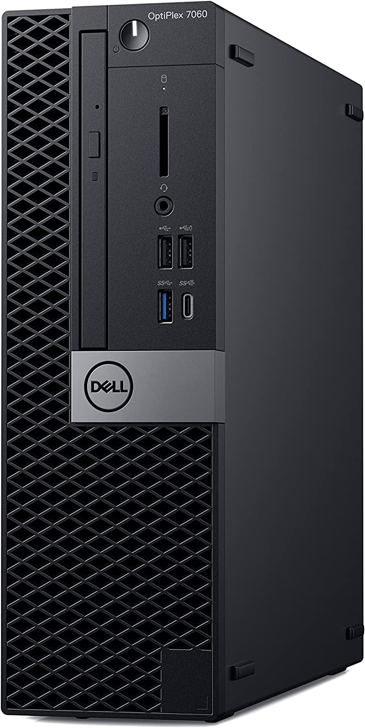  PC DELL TINY7060 Intel i7-8 a 3.2 Ghz con 16 GB y 500 GB HDD y Monitor de 19p Equipo clase A, Reacondicionado
