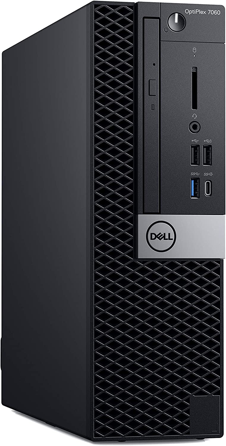  PC DELL TINY7060 Intel i7-8 a 3.2 Ghz con 16 GB y 500 GB HDD y Monitor de 19p Equipo clase A, Reacondicionado