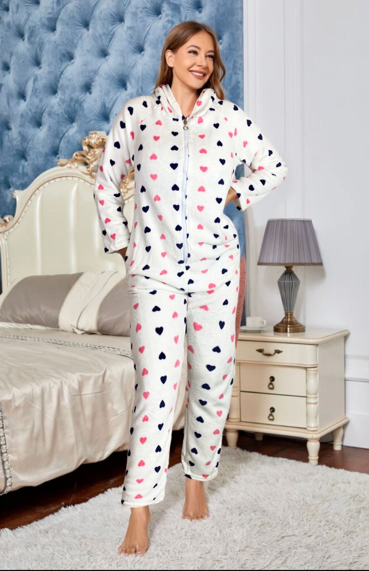 Pijama Mameluco Para Dama Capucha Estampadoscosplay Kigurumi PIJ-037