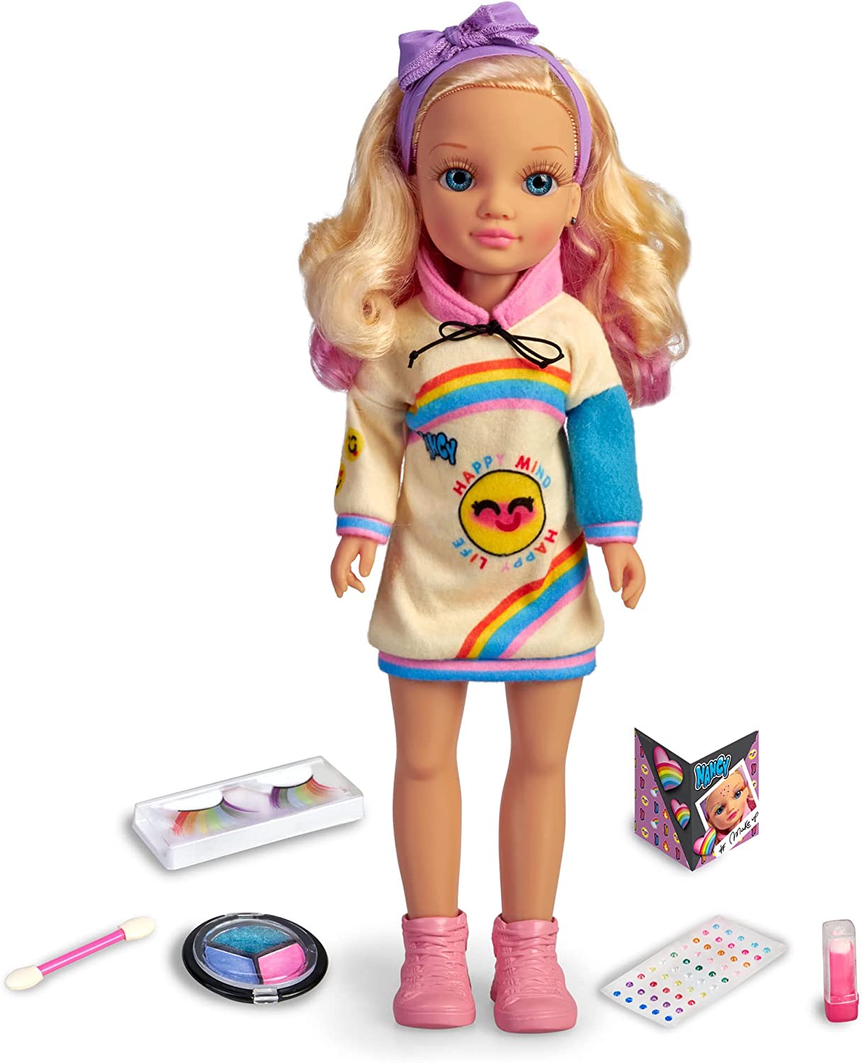 Nancy Un Día Con Maquillaje Arcoiris