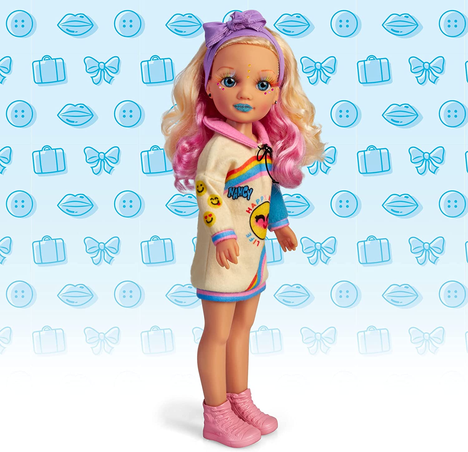 Nancy Un Día Con Maquillaje Arcoiris