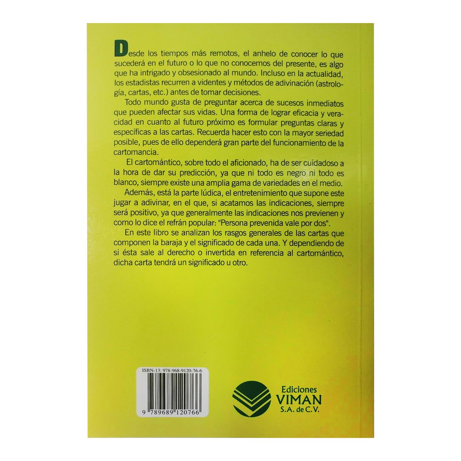 Libro como echar la baraja española aprender a leer las cartas
