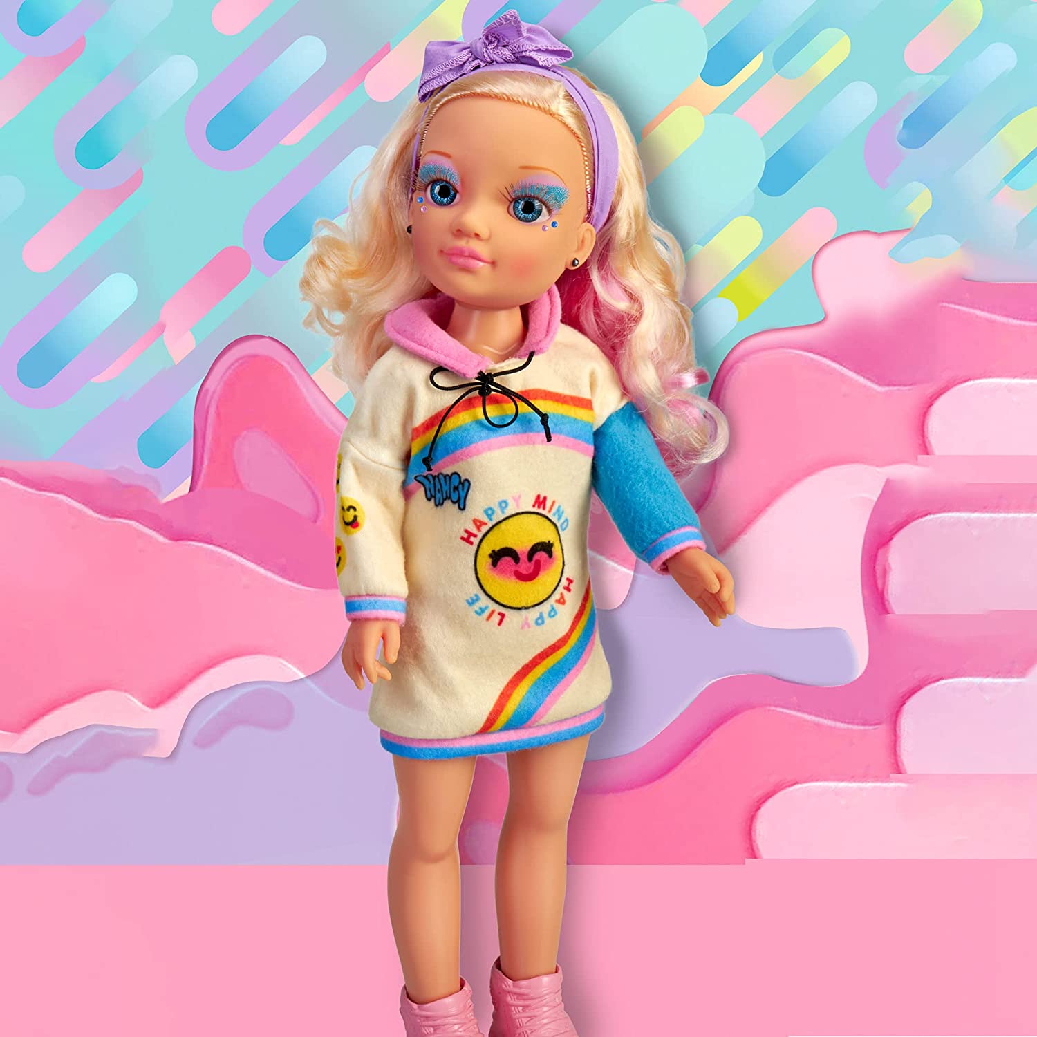 Nancy Un Día Con Maquillaje Arcoiris