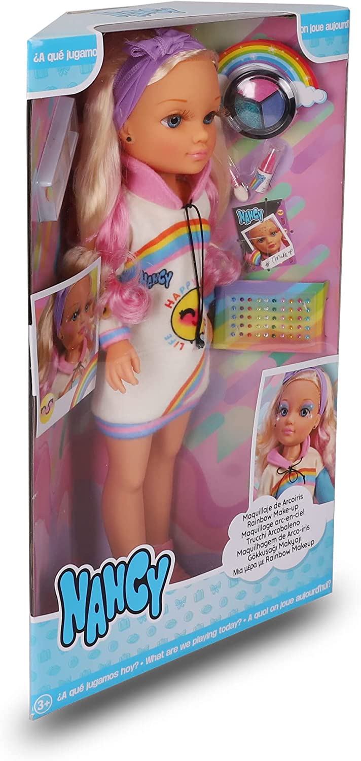Nancy Un Día Con Maquillaje Arcoiris