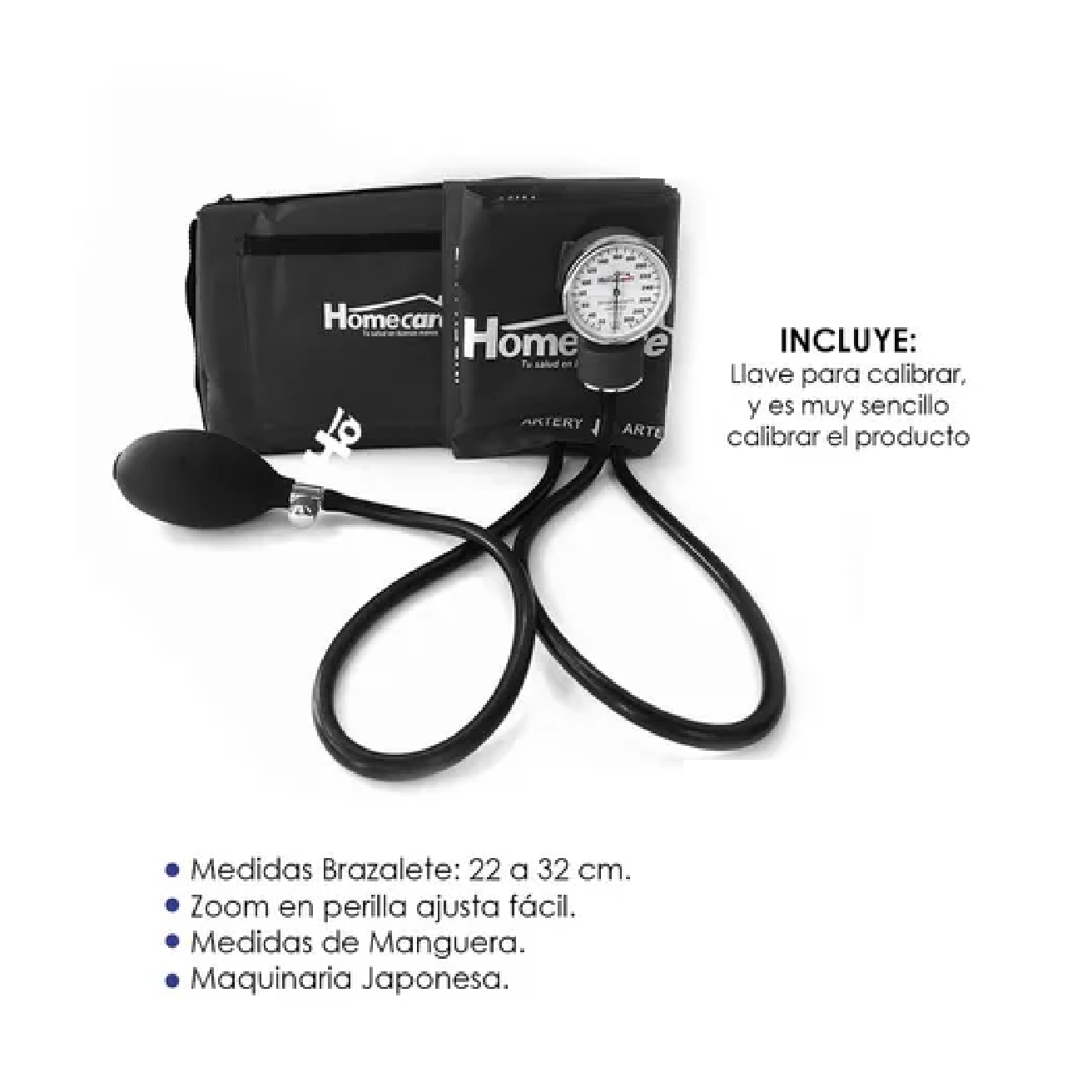 Kit Baumanómetro Con Estetoscopio Simplex Negro