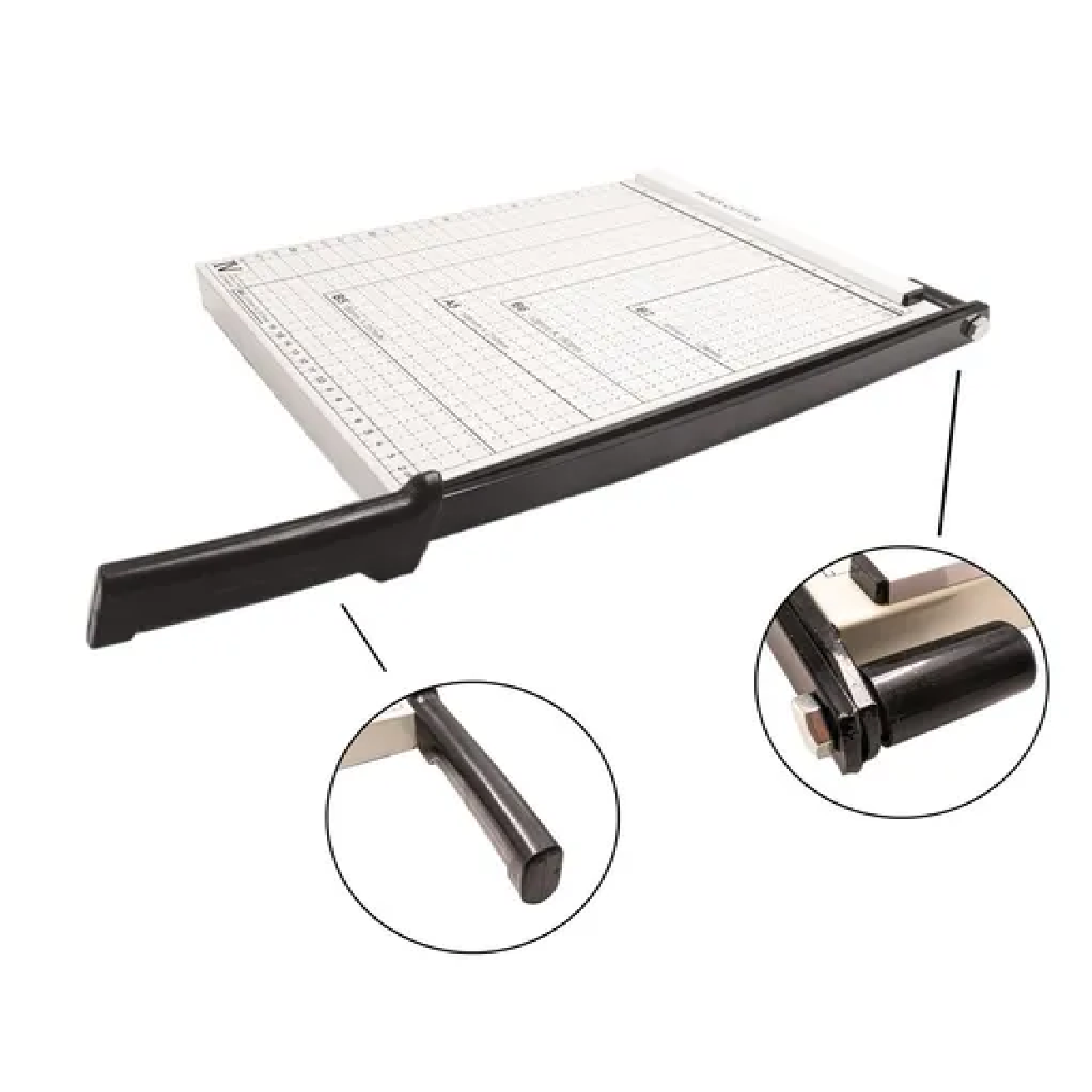 Guillotina Metal Carta Cortador Afilado Papel Foto Tarjeta