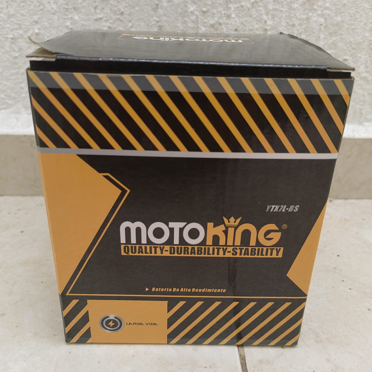 Batería De Alto Rendimiento Motoking Ytx7l-bs  Para Motos