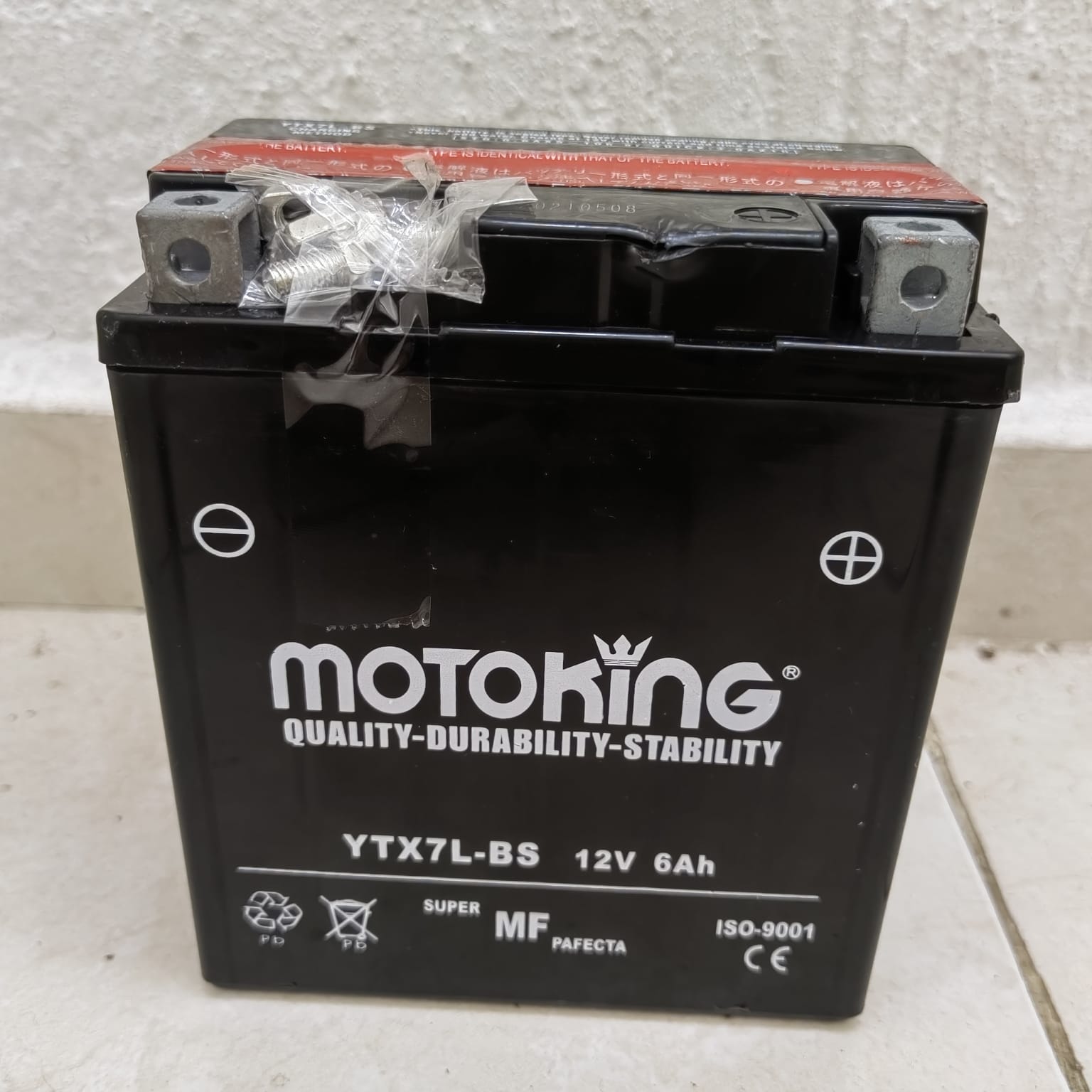 Batería De Alto Rendimiento Motoking Ytx7l-bs  Para Motos