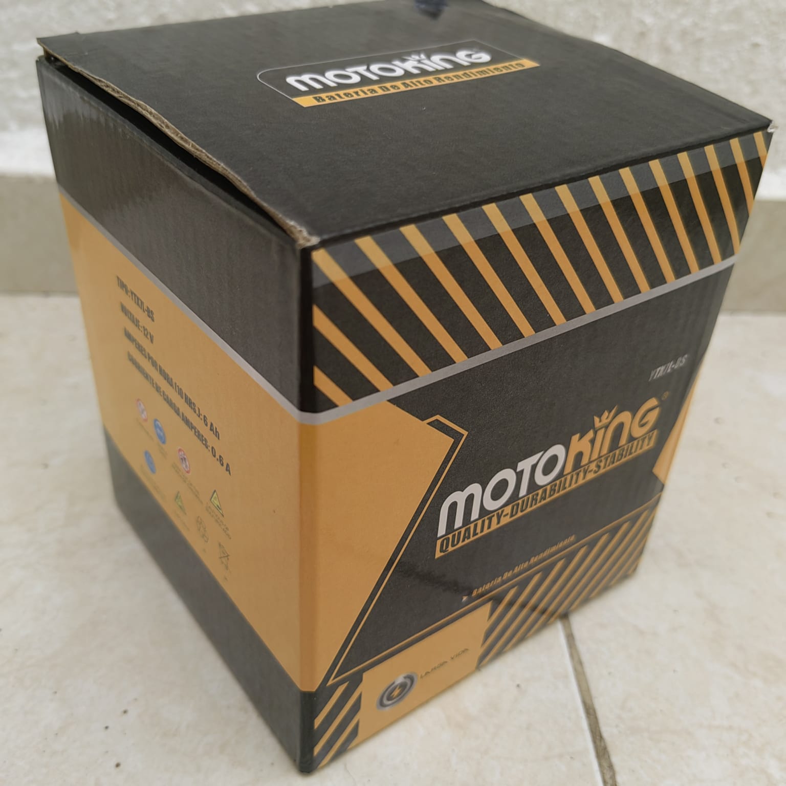 Batería De Alto Rendimiento Motoking Ytx7l-bs  Para Motos