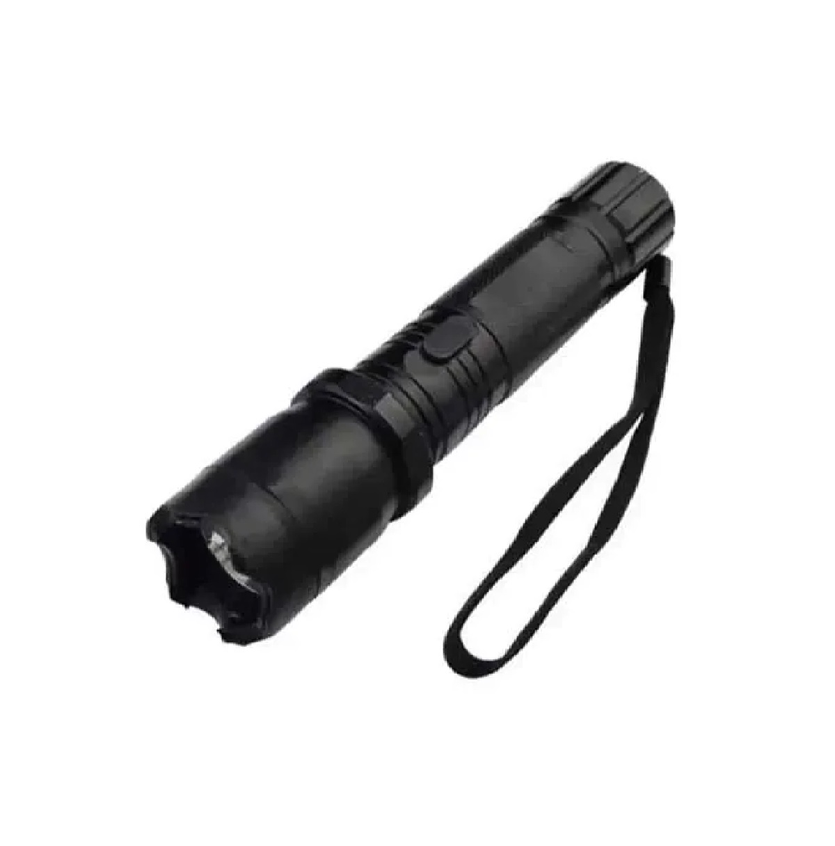 Lámpara Táctica Led Descarga Electroshock Toques + Láser