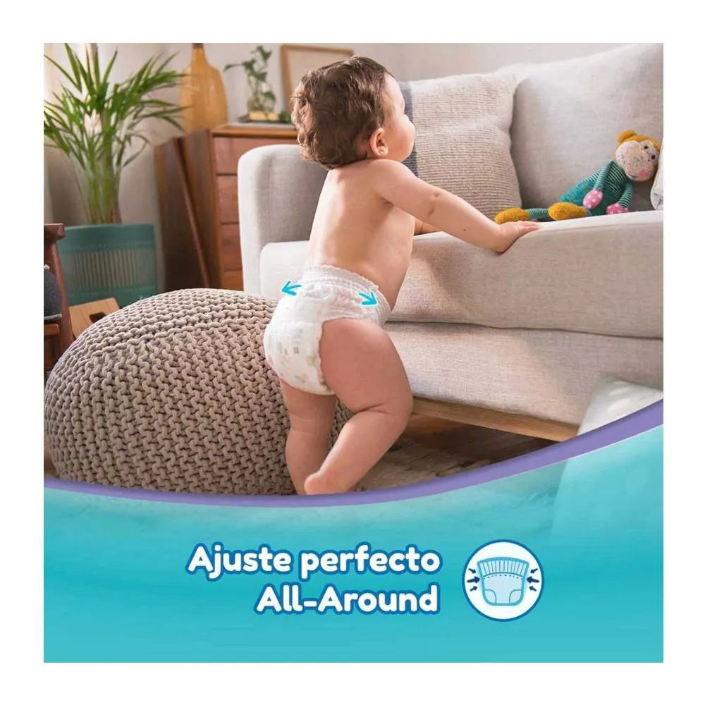 Pañales Etapa 6 Huggies All Around 90 pzas