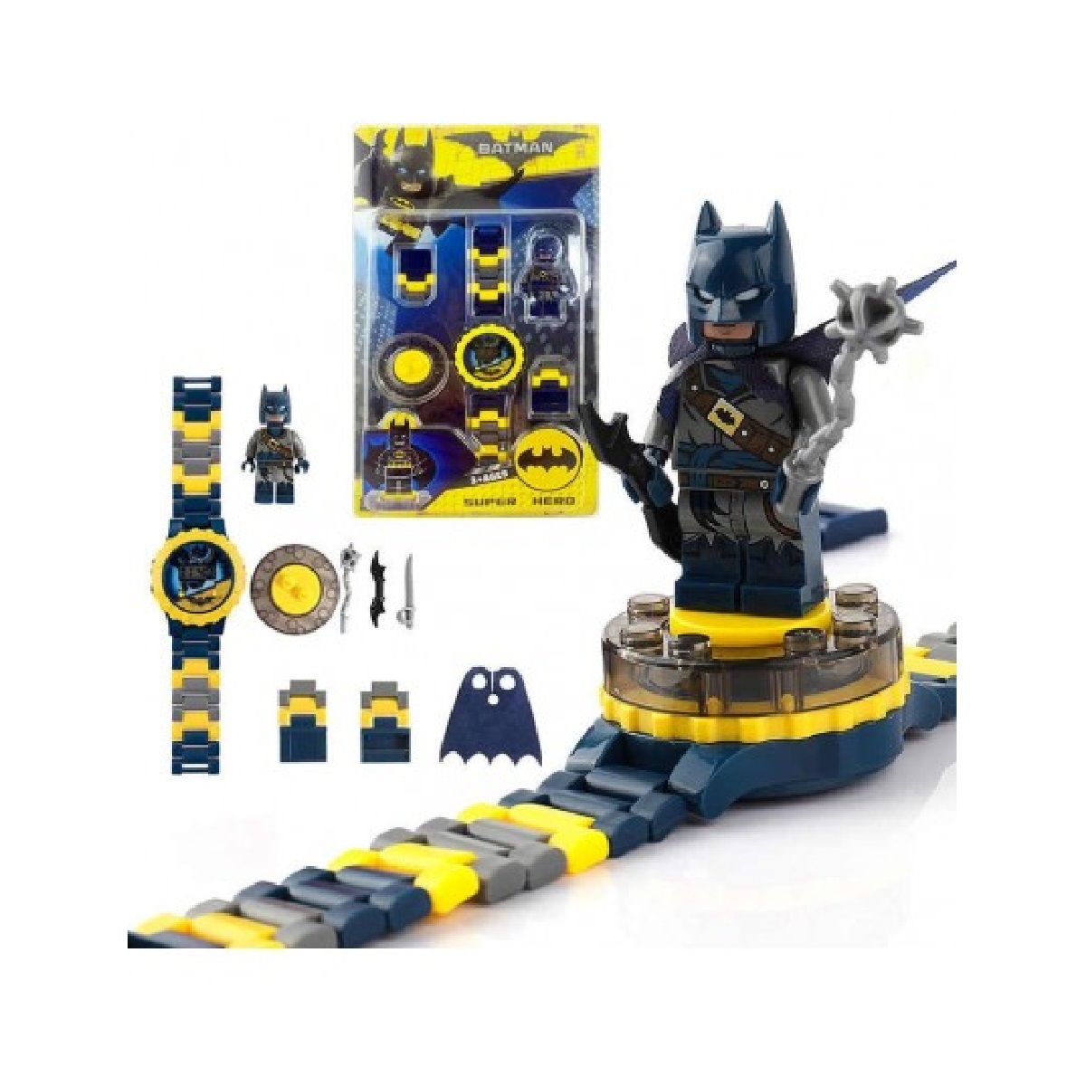 Reloj Lego Superheroes Ajustable Batman