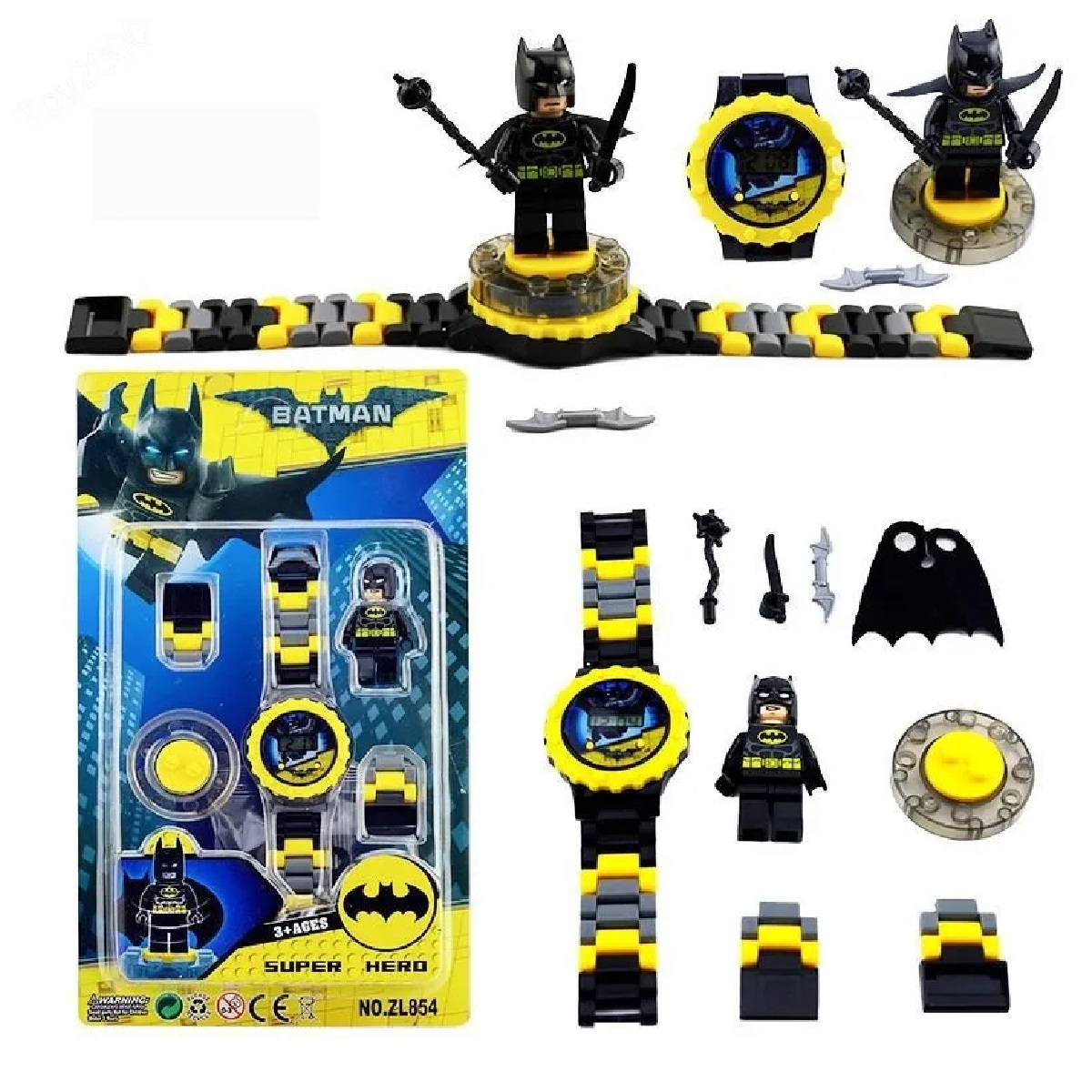 Reloj Lego Superheroes Ajustable Batman