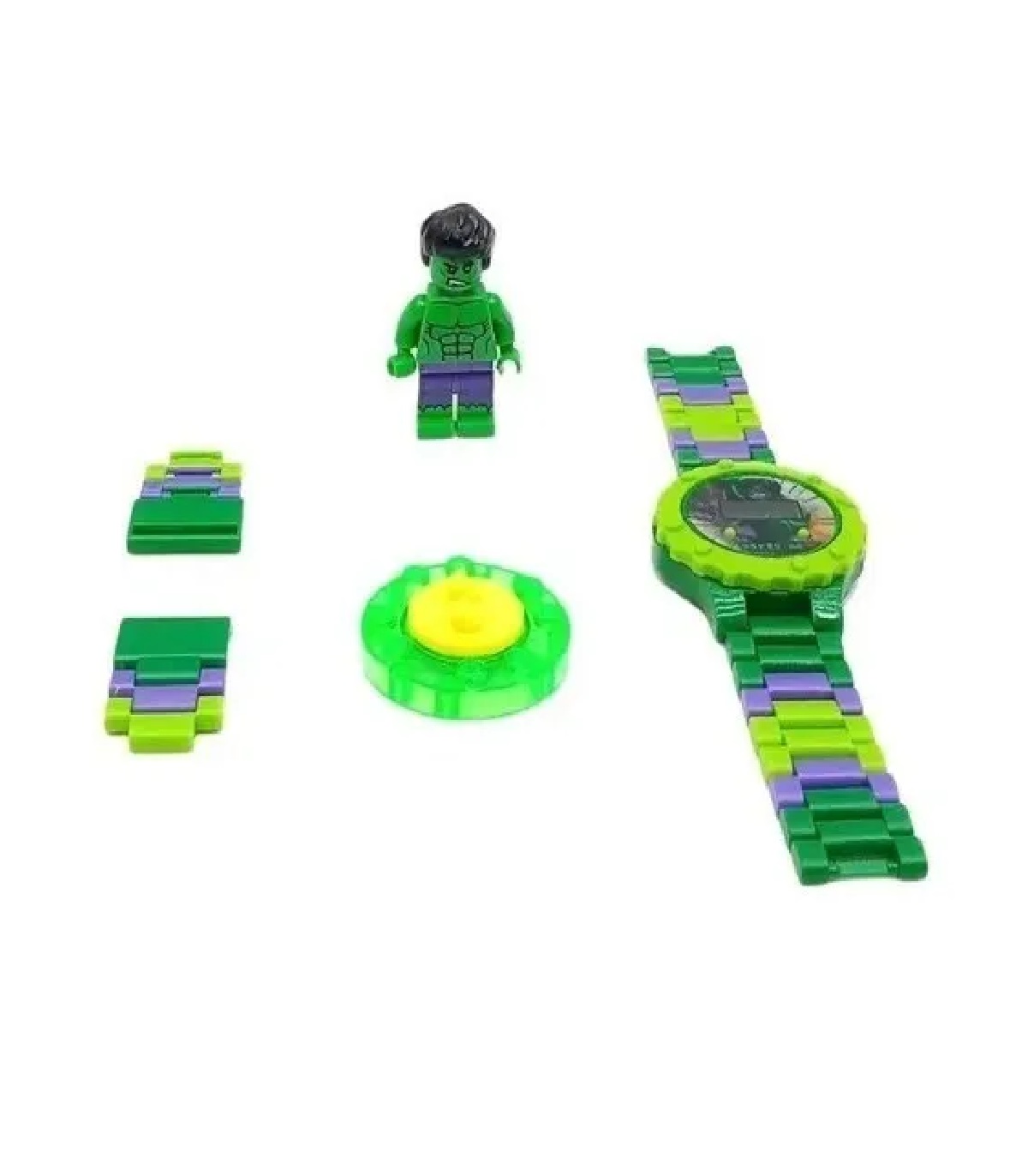 Reloj Lego Superheroes Ajustable Hulk