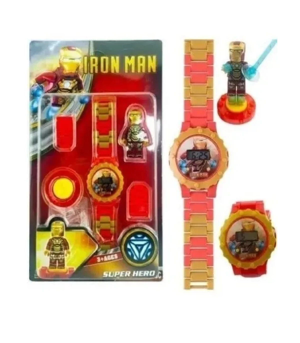 Reloj Lego Superheroes Ajustable Iron Man