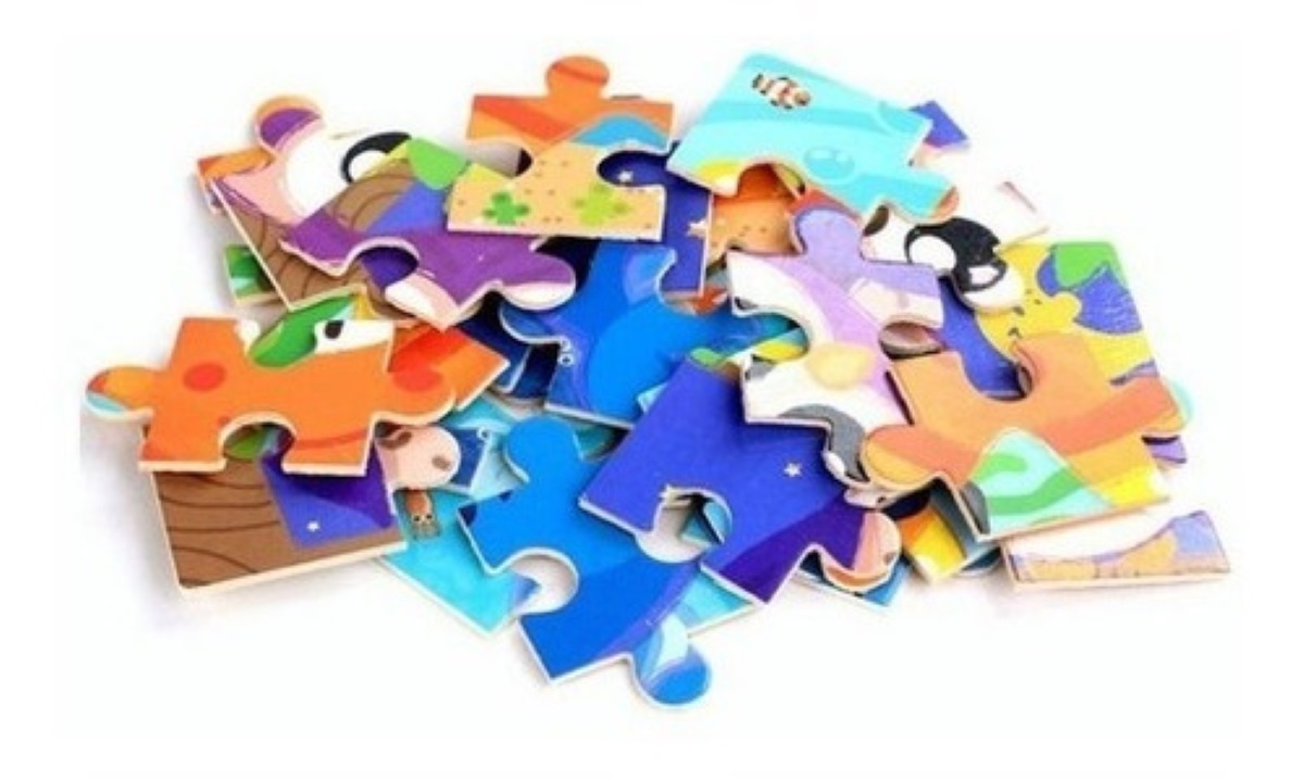 Juguete Didactico Rompecabezas de Madera 