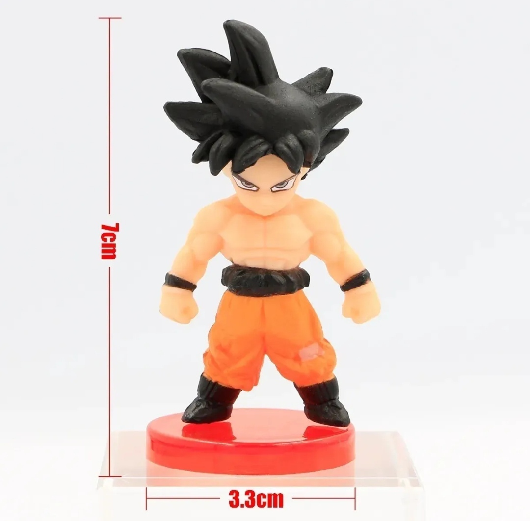 Figura Miniatura De Dragon Ball, Coleccionable, 7 Cm, 16 Pzs