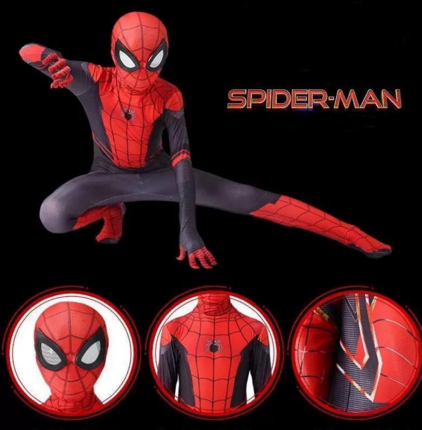 Disfraz Hombre Araña para Niños LEJOS DE CASA 