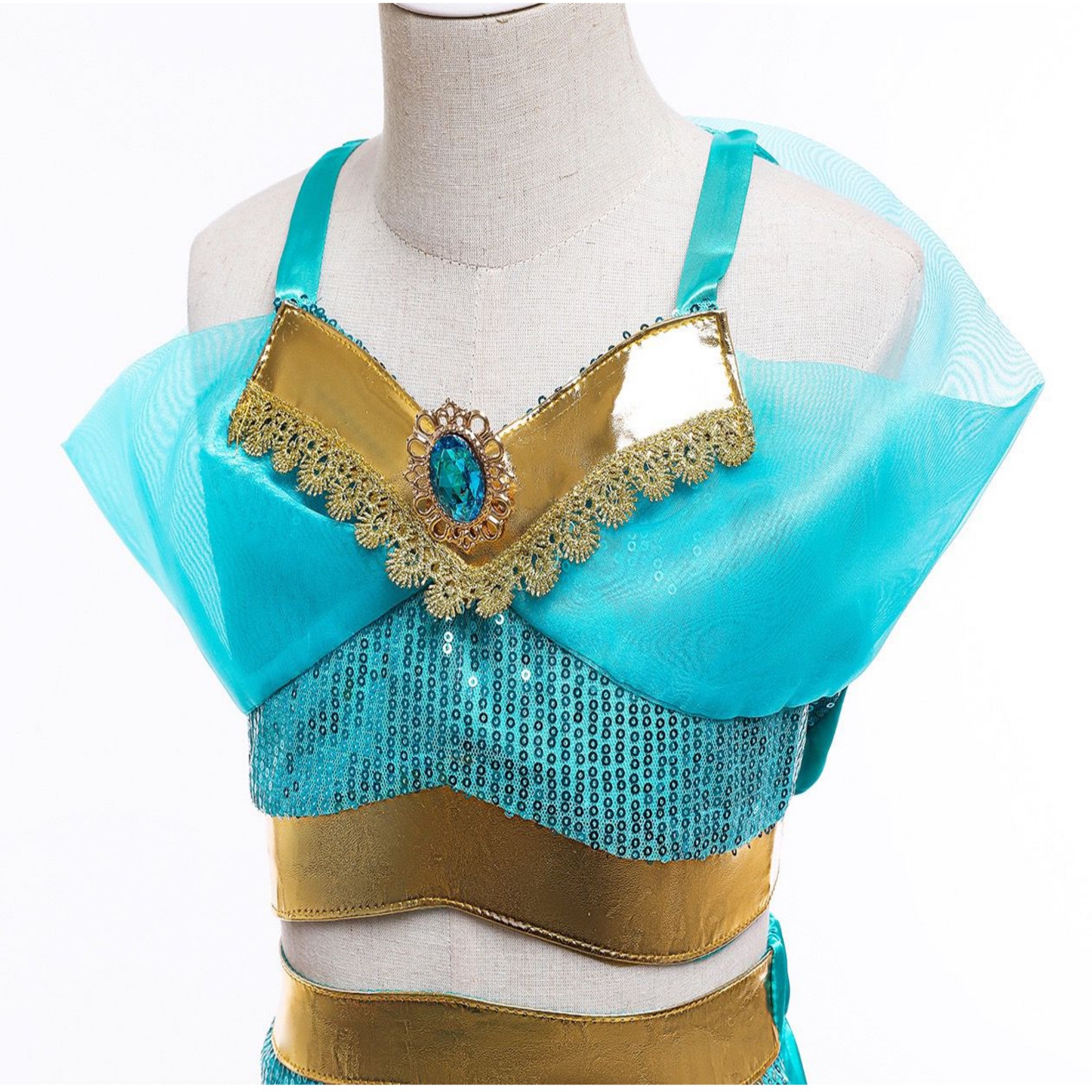 Disfraz de Princesa Jasmine con Lentejuelas