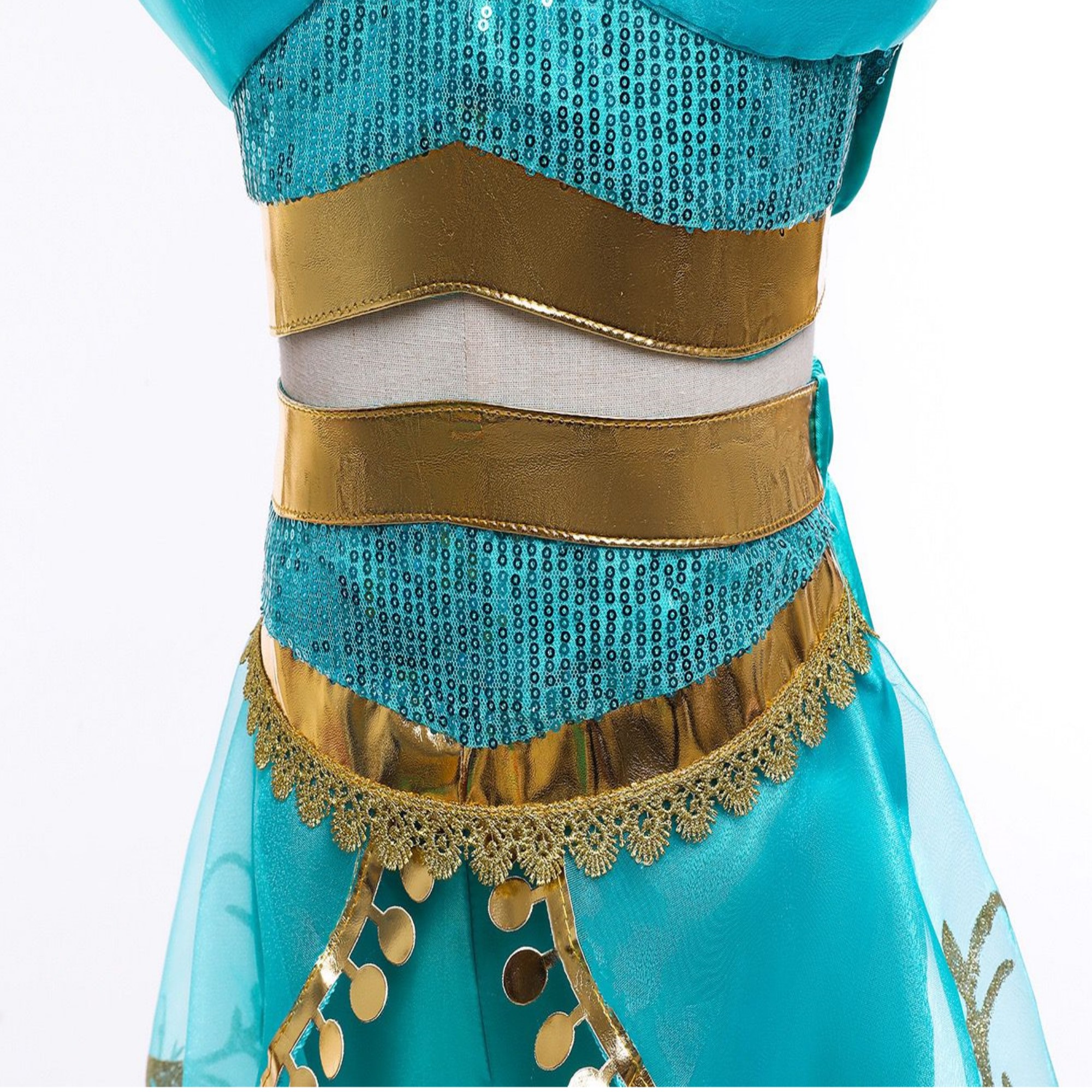 Disfraz de Princesa Jasmine con Lentejuelas
